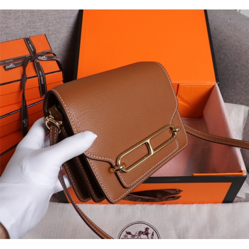 Replica Hermes AAA Quality Messenger Bags For Women #1175015 $115.00 USD for Wholesale
