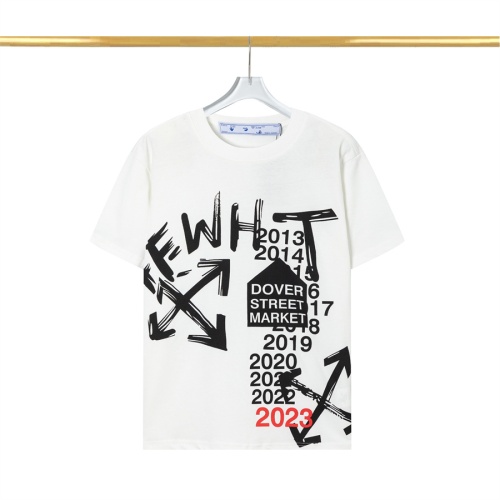 Off-White T-Shirts Short Sleeved For Men #1175051 $29.00 USD, Wholesale Replica Off-White T-Shirts