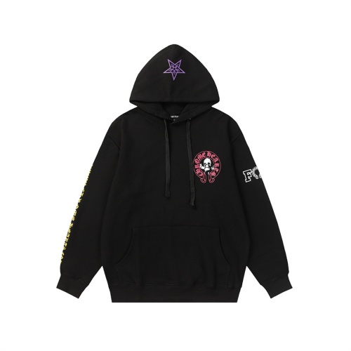 Replica Chrome Hearts Hoodies Long Sleeved For Men #1175085 $45.00 USD for Wholesale