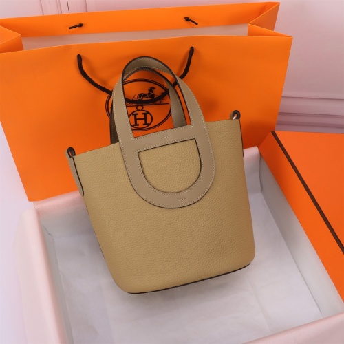 Hermes AAA Quality Handbags In Silver For Women #1175116 $240.00 USD, Wholesale Replica Hermes AAA Quality Handbags