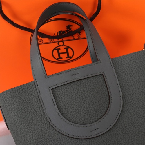 Replica Hermes AAA Quality Handbags In Gold For Women #1175123 $240.00 USD for Wholesale