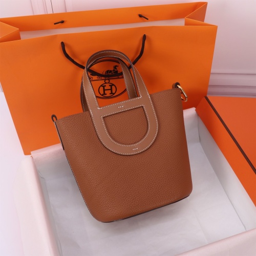Hermes AAA Quality Handbags In Gold For Women #1175140 $240.00 USD, Wholesale Replica Hermes AAA Quality Handbags