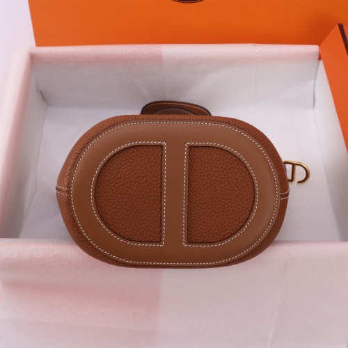 Replica Hermes AAA Quality Handbags In Gold For Women #1175140 $240.00 USD for Wholesale