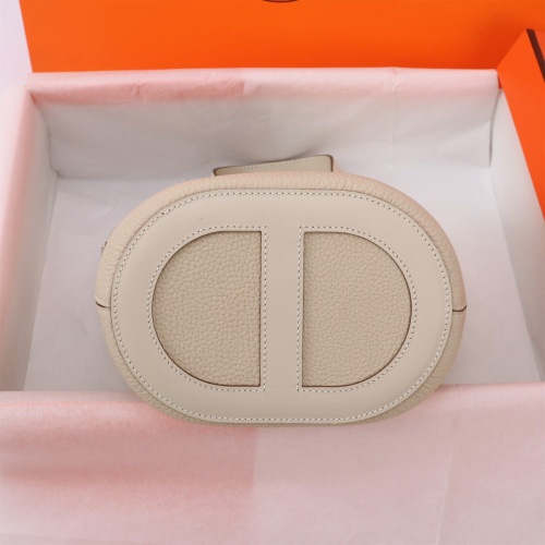 Replica Hermes AAA Quality Handbags In Gold For Women #1175145 $240.00 USD for Wholesale