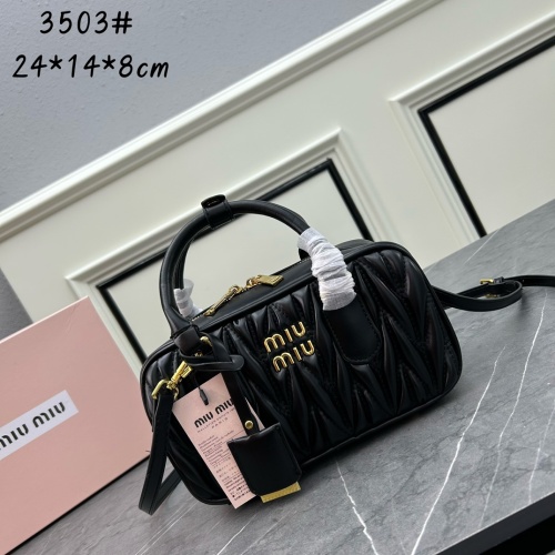 MIU MIU AAA Quality Handbags For Women #1175155 $80.00 USD, Wholesale Replica MIU MIU AAA Quality Handbags
