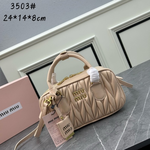 MIU MIU AAA Quality Handbags For Women #1175158 $80.00 USD, Wholesale Replica MIU MIU AAA Quality Handbags