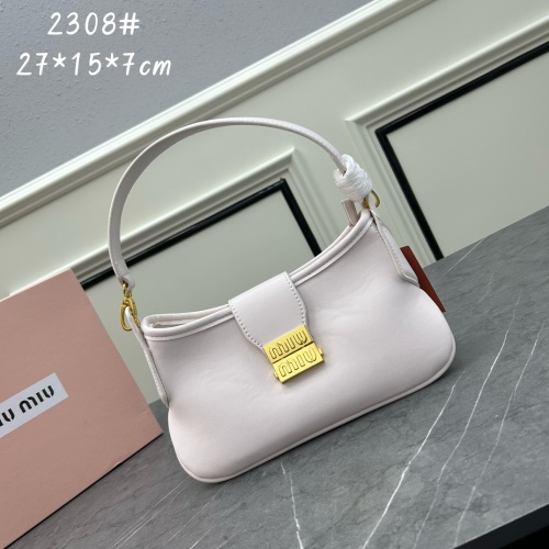 MIU MIU AAA Quality Handbags For Women #1175165 $76.00 USD, Wholesale Replica MIU MIU AAA Quality Handbags