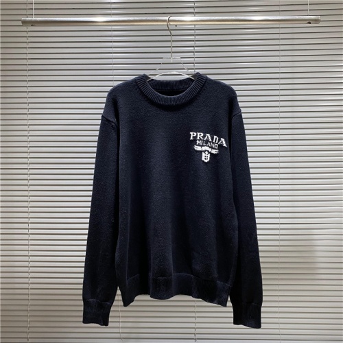 Prada Sweater Long Sleeved For Unisex #1175169 $45.00 USD, Wholesale Replica Prada Sweater