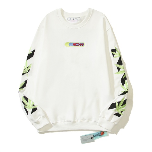 Replica Off-White Hoodies Long Sleeved For Unisex #1175234 $45.00 USD for Wholesale