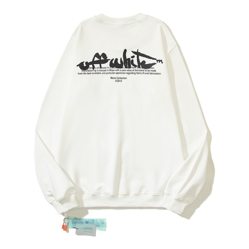 Replica Off-White Hoodies Long Sleeved For Unisex #1175256 $42.00 USD for Wholesale