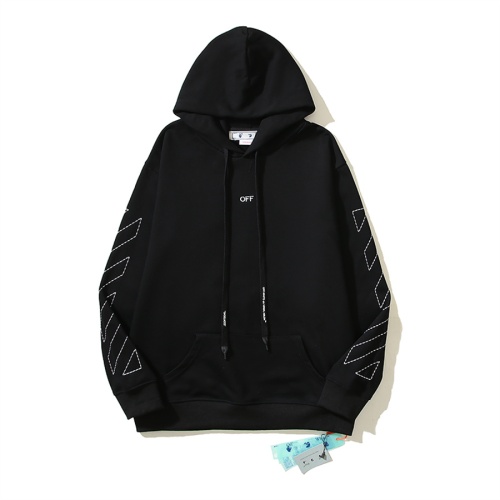 Replica Off-White Hoodies Long Sleeved For Unisex #1175284 $48.00 USD for Wholesale