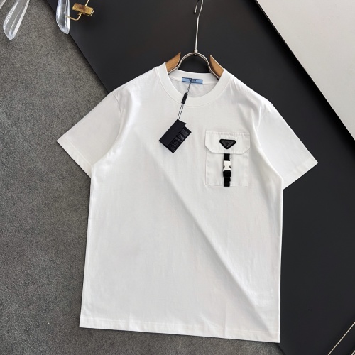 Prada T-Shirts Short Sleeved For Unisex #1175616