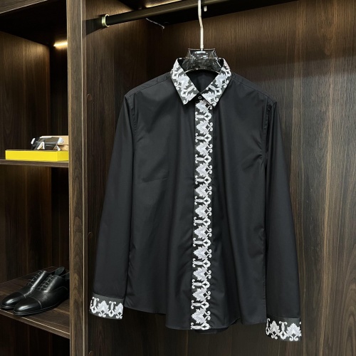 Armani Shirts Long Sleeved For Men #1175655 $85.00 USD, Wholesale Replica Armani Shirts