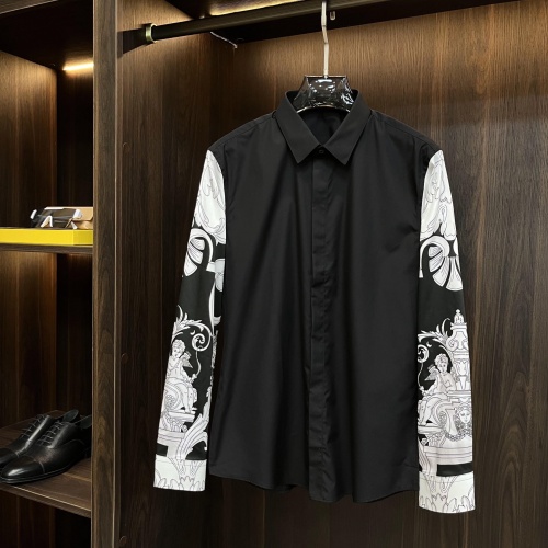 Versace Shirts Long Sleeved For Men #1175670 $85.00 USD, Wholesale Replica Versace Shirts