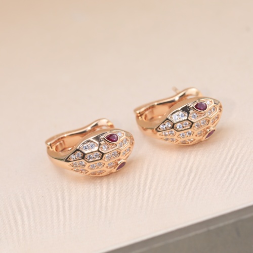 Bvlgari Earrings For Women #1175714 $40.00 USD, Wholesale Replica Bvlgari Earrings