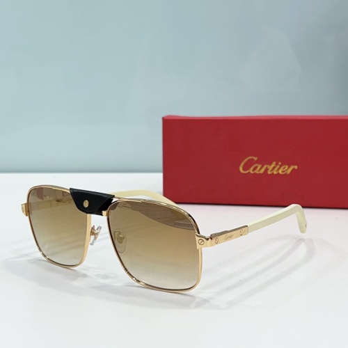 Cartier AAA Quality Sunglassess #1175741 $48.00 USD, Wholesale Replica Cartier AAA Quality Sunglassess