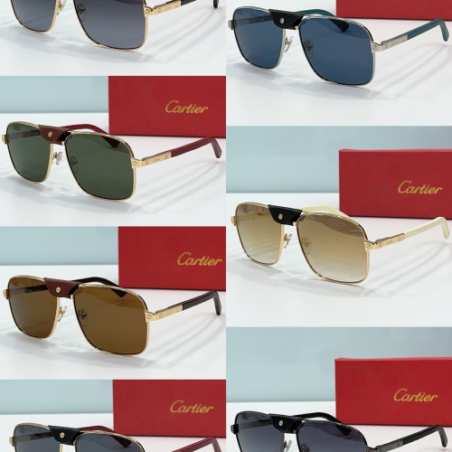 Replica Cartier AAA Quality Sunglassess #1175742 $48.00 USD for Wholesale