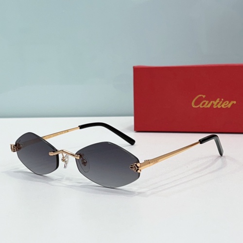 Cartier AAA Quality Sunglassess #1175757 $48.00 USD, Wholesale Replica Cartier AAA Quality Sunglassess