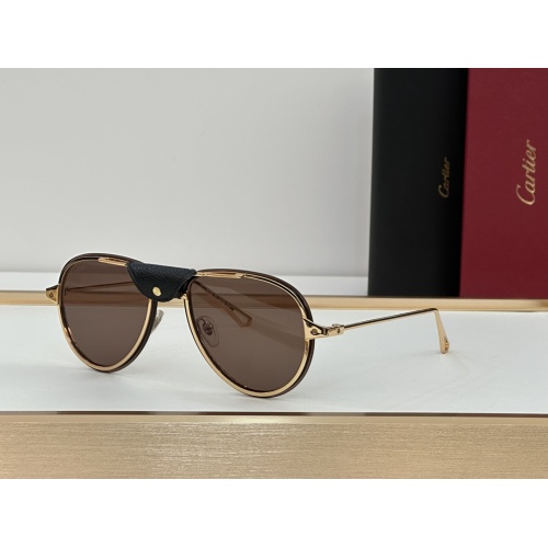 Cartier AAA Quality Sunglassess #1175781 $64.00 USD, Wholesale Replica Cartier AAA Quality Sunglassess