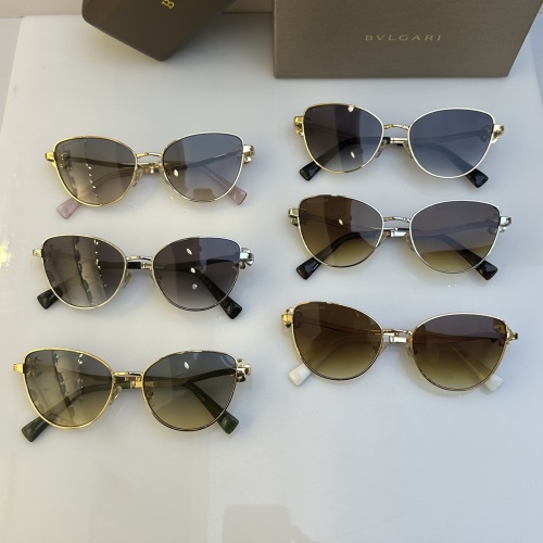 Replica Bvlgari AAA Quality Sunglasses #1175868 $60.00 USD for Wholesale