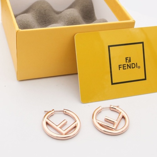 Fendi Earrings For Women #1176027 $29.00 USD, Wholesale Replica Fendi Earrings