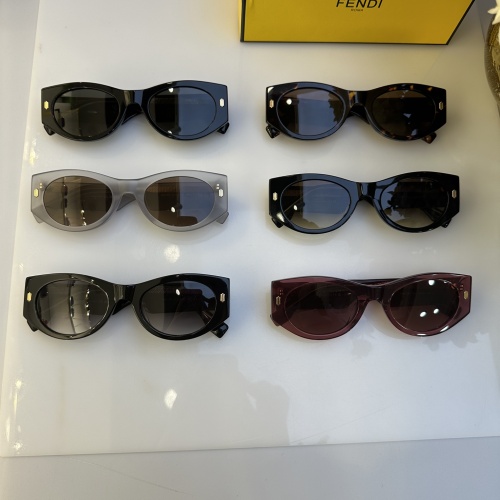 Replica Fendi AAA Quality Sunglasses #1176041 $60.00 USD for Wholesale