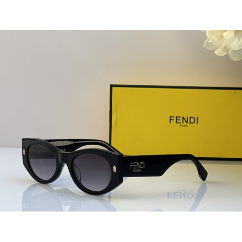Fendi AAA Quality Sunglasses #1176045