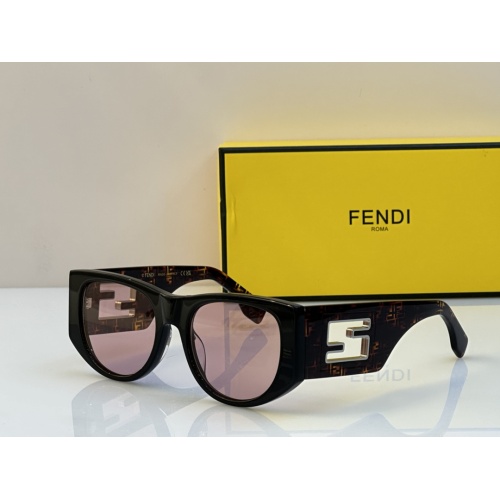 Fendi AAA Quality Sunglasses #1176047 $56.00 USD, Wholesale Replica Fendi AAA Quality Sunglasses