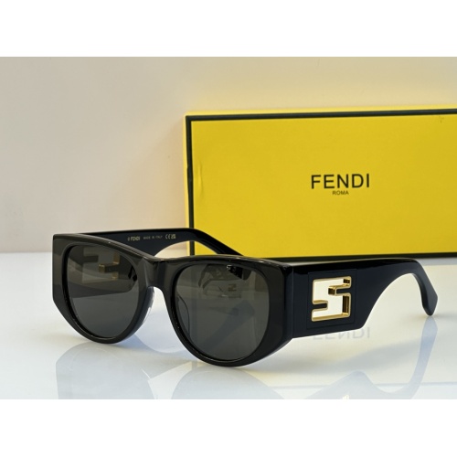 Fendi AAA Quality Sunglasses #1176049 $56.00 USD, Wholesale Replica Fendi AAA Quality Sunglasses