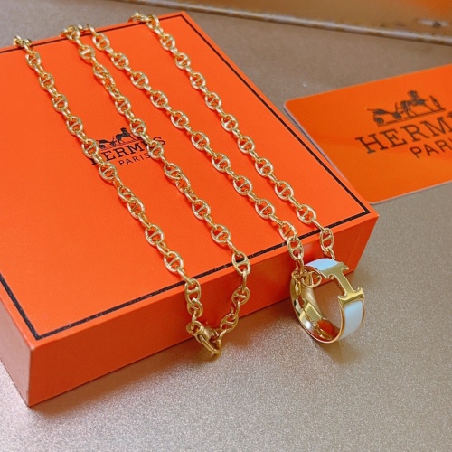 Replica Hermes Necklaces #1176102 $42.00 USD for Wholesale