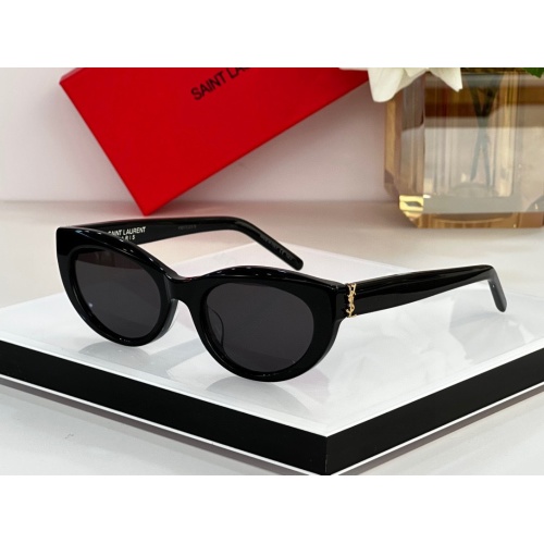 Yves Saint Laurent YSL AAA Quality Sunglasses #1176423 $60.00 USD, Wholesale Replica Yves Saint Laurent YSL AAA Quality Sunglasses