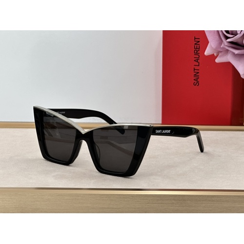 Yves Saint Laurent YSL AAA Quality Sunglasses #1176432 $60.00 USD, Wholesale Replica Yves Saint Laurent YSL AAA Quality Sunglasses