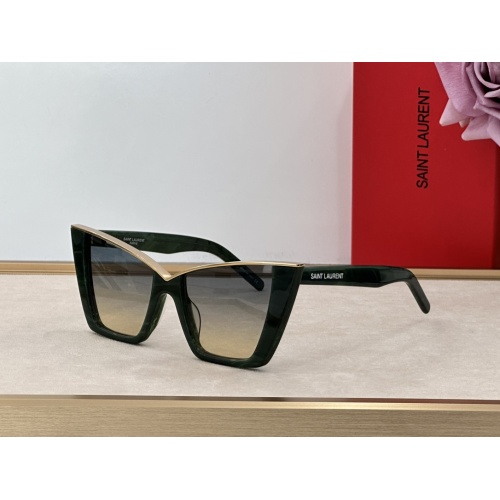 Yves Saint Laurent YSL AAA Quality Sunglasses #1176435 $60.00 USD, Wholesale Replica Yves Saint Laurent YSL AAA Quality Sunglasses