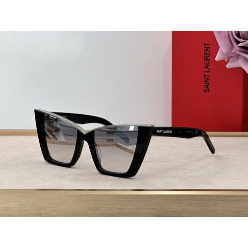 Yves Saint Laurent YSL AAA Quality Sunglasses #1176436 $60.00 USD, Wholesale Replica Yves Saint Laurent YSL AAA Quality Sunglasses