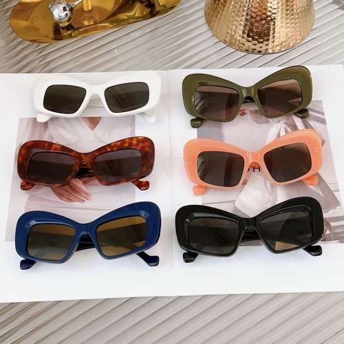 Replica LOEWE AAA Quality Sunglasses #1176566 $60.00 USD for Wholesale
