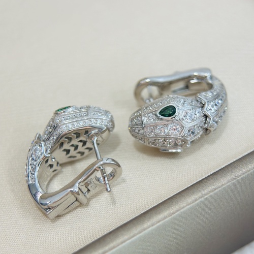 Replica Bvlgari Earrings For Women #1176621 $68.00 USD for Wholesale