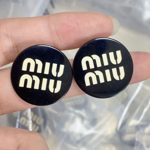 MIU MIU Earrings For Women #1176626 $27.00 USD, Wholesale Replica MIU MIU Earrings