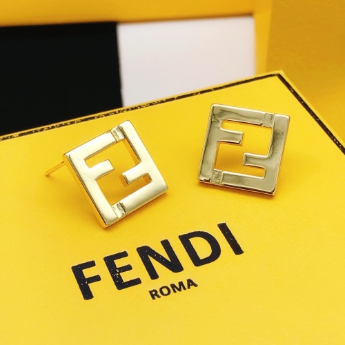 Fendi Earrings For Women #1176627 $25.00 USD, Wholesale Replica Fendi Earrings