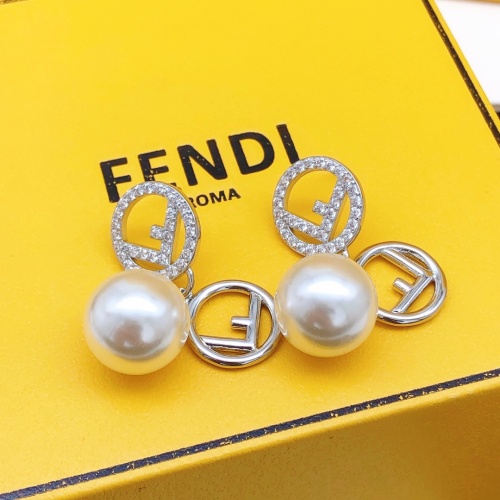 Fendi Earrings For Women #1176629 $29.00 USD, Wholesale Replica Fendi Earrings