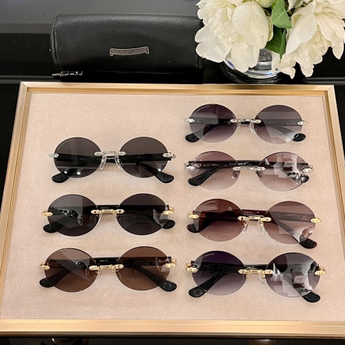 Replica Chrome Hearts AAA Quality Sunglasses #1176649 $68.00 USD for Wholesale