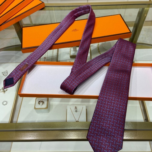 Replica Hermes Necktie For Men #1176698 $40.00 USD for Wholesale