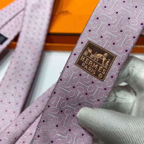 Replica Hermes Necktie For Men #1176699 $40.00 USD for Wholesale