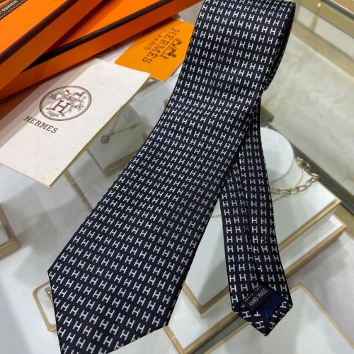 Replica Hermes Necktie For Men #1176701 $40.00 USD for Wholesale