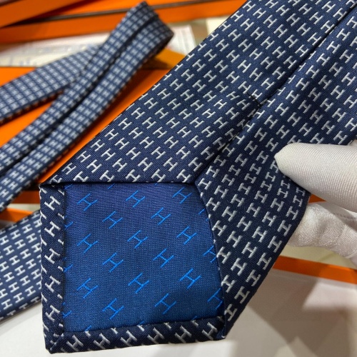 Replica Hermes Necktie For Men #1176702 $40.00 USD for Wholesale