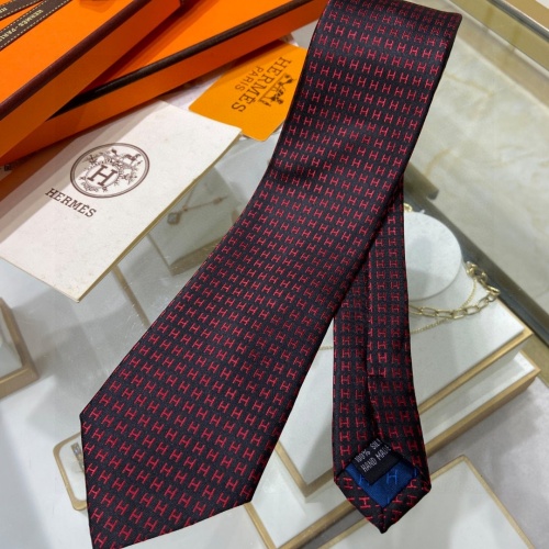Replica Hermes Necktie For Men #1176705 $40.00 USD for Wholesale
