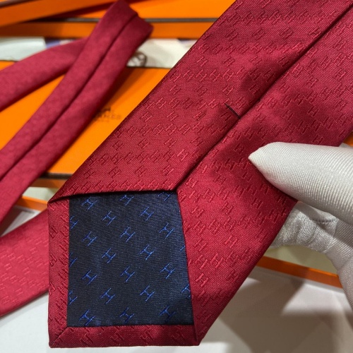 Replica Hermes Necktie For Men #1176708 $40.00 USD for Wholesale
