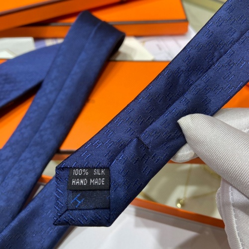 Replica Hermes Necktie For Men #1176713 $40.00 USD for Wholesale