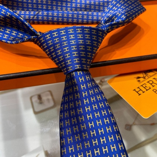 Replica Hermes Necktie For Men #1176714 $40.00 USD for Wholesale