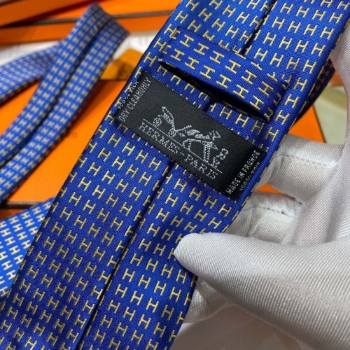 Replica Hermes Necktie For Men #1176714 $40.00 USD for Wholesale