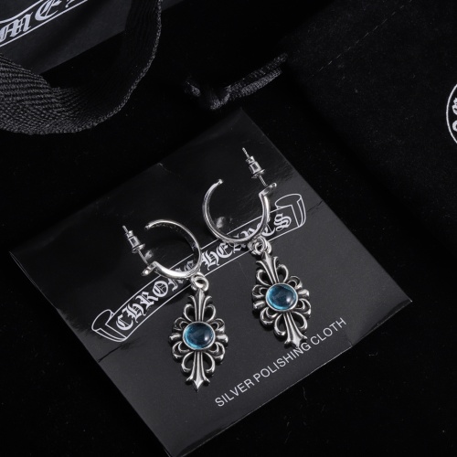 Replica Chrome Hearts Earrings For Women #1176747 $34.00 USD for Wholesale
